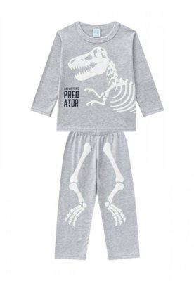 Pijama Kyly Blusa Calça Longo Mescla Menor preço em Pijama Kyly Blusa Calça Longo Mescla